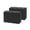 Black, variant on 2 Pack Non‑ Matte EVA Yoga Blocks Durable Non‑Deformable Foam Yoga Brick for Yoga Stretching Balance Support Training
