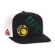 thumbnail image 1 of Gorra de béisbol con visera plana bordada para hombre de Reebok, color negro, talla única, 1 of 1