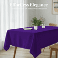 thumbnail image 4 of AK-Trading 60 x 102-Inch Rectangular Polyester Tablecloth - Purple, 4 of 17