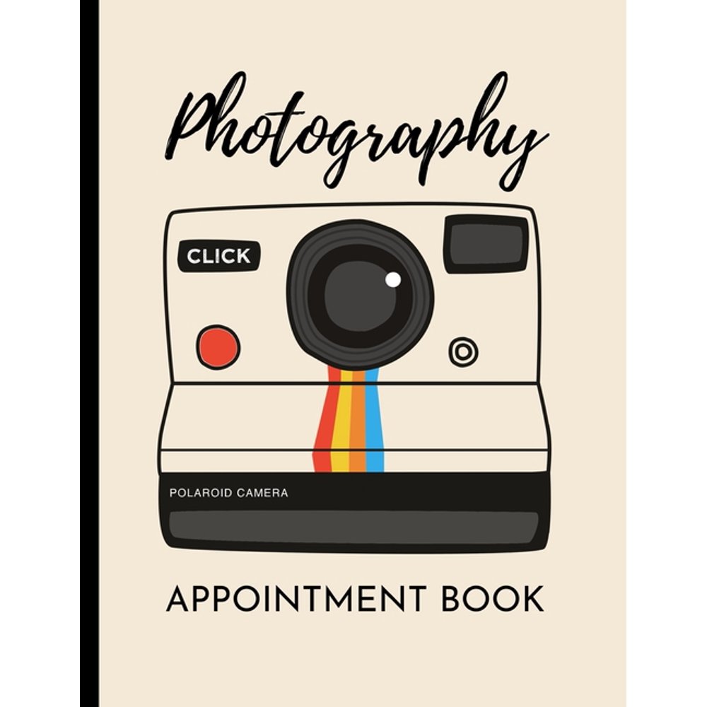 Photography Appointment Book Planner To Write In Appointments And Notes, Gifts For