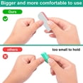 thumbnail image 3 of Lima de uñas con bloque amortiguador de 60 uds, pulidores de uñas con esponja de grano, bloque pulidor de doble cara para herramienta de manicura, 3 of 5
