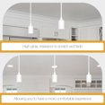 thumbnail image 2 of SHISUYAN Ceiling Light Cord Vintage Style Industrial Pendant Light Bulb Socket With Cord, 2 of 9