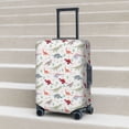 thumbnail image 2 of Lsque Cute Dinosaur Printed Luggage Cover, Travel Luggage Protector,Scratch and Dirt Resistant, Fits 18-32 Inch Luggage - Large, 2 of 9