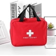 thumbnail image 3 of Bolsa de primeros auxilios Botiquín de primeros auxilios Bolsa de almacenamiento médica vacía Bolsa de trauma roja para botiquines de primeros auxilios de emergencia Taller de automóvil Cicl, 3 of 5