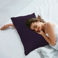thumbnail image 2 of Unique Bargains 4-Pack Envelope Closure Pillow Sham No Zipper Standard Purple, 2 of 8