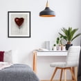 thumbnail image 3 of Stupell Industries Eclectic Heart Shaped Balloon Black Framed Print Under Glass, 13 x 16, by Ethan Harper, 3 of 8