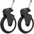 thumbnail image 1 of (1 par delantero) ruedas de goma reemplazo cochecitos de bebé ruedas delanteras/traseras accesorios para carrito Yoya Vovo, 1 of 5