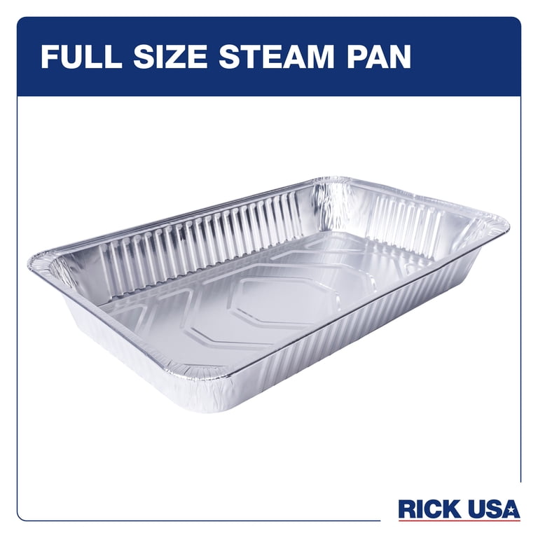 RICK : Full Size Steam Pan - 10 Pack - 19.5x11.6