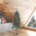 thumbnail image 4 of Vickerman B907341LED Écorce Naturelle Arbre Alpin Dura-Éclairé avec Lumières LED Blanc Chaud - 4 Pi x 25,5 Po, 4 of 4