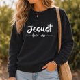 thumbnail image 3 of Jollimate Christian Sweatshirt Women, Christian Sweatshirt Bible Verse, Religious Sweatshirt Gift, 3 of 6