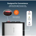 thumbnail image 3 of SOOPYK  Self Cleaning Bottom Load Water Cooler Dispenser,3-Temp(Hot/Room/Cold),5 Gallon,Child Safety Lock,LED Display with Water Shortage Alert,Black, 3 of 10