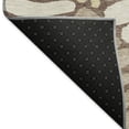 thumbnail image 5 of Addison Rugs Chantille Indoor/Outdoor Transitional Floral Chocolate Machine Washable Rectangle Rug, 5' x 7'6", 5 of 8