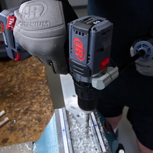 Ingersoll Rand 1/2" 20V Cordless Hammer Drill 2 Battery Kit, 1100 in-lb Torque, Keyless Chuck