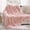 Pink, variant on MARNUR Electric Throw Blanket 50"x60", Faux Fur Heated Throw, 6 Heating Levels, 4 Hours Timer, Khaki