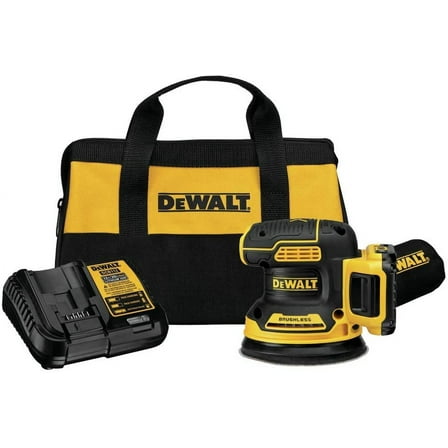 DEWALT DCW210D1 XR Random Orbit Sander, Battery Included, 20 V, 2 Ah