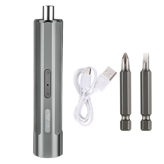 Zecic Electric Screwdriver, 2000mAh Rechargeable Cordless Power Screwdriver Manual & Electric Bits Set for Home Repair Gift