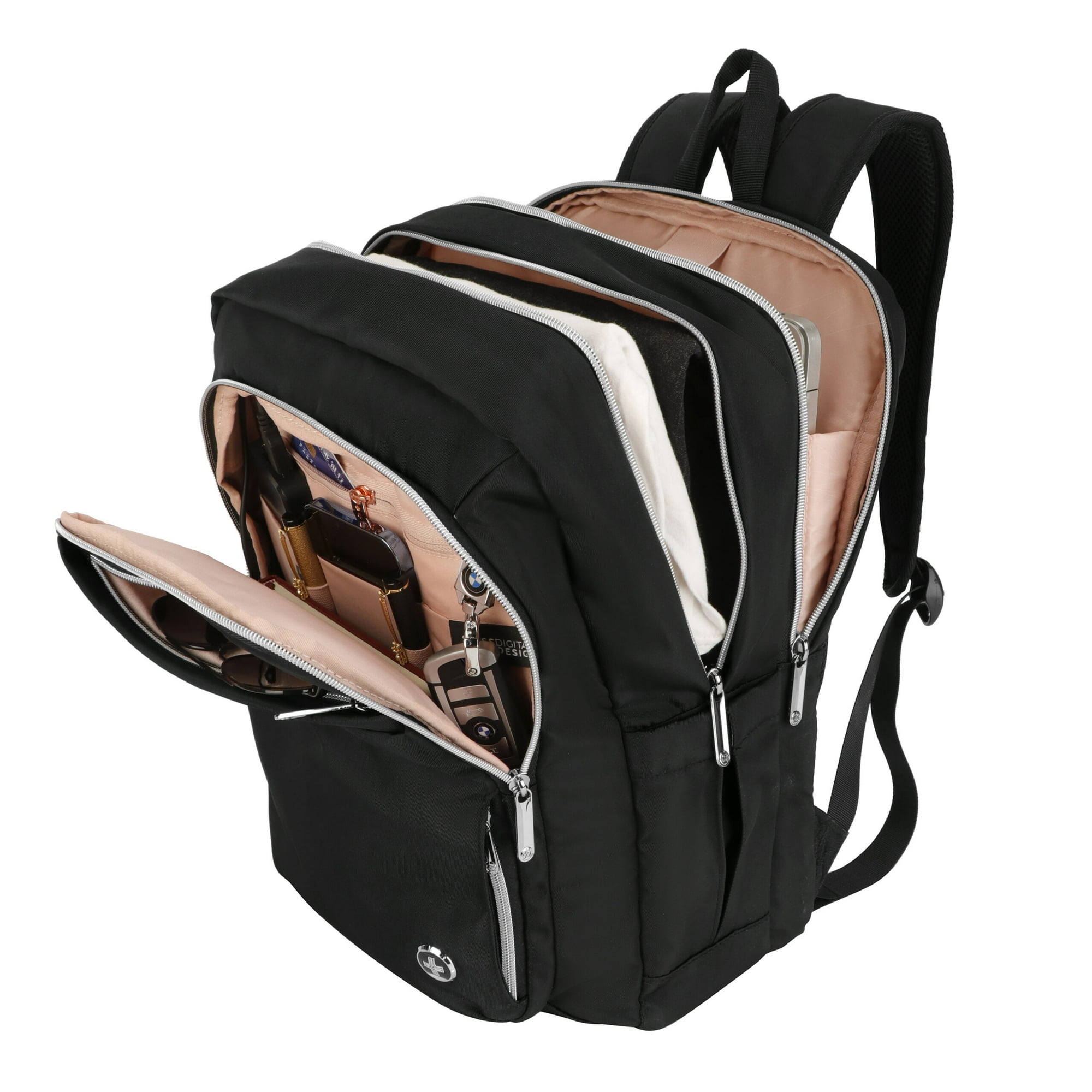 Black smart backpack hotsell