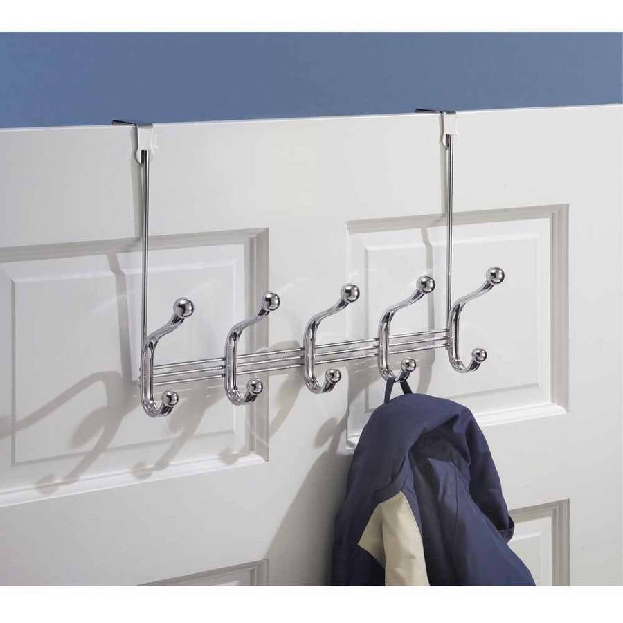 Single Metal Over Door Hook Chrome Dual Clothes Hook Wash Room Towel Hanger Gm 