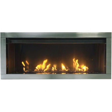 Sierra Flame TAHOE-45-LP 45 in. Outdoor Linear Direct Vent Gas Fireplace - Liquid Propane