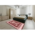 thumbnail image 4 of Ahgly Company Indoor Rectangle Patterned Baby Pink Area Rugs, 8' x 12', 4 of 6