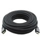 thumbnail image 1 of Cable trenzado de nylon negro de 4K HDMI 2.0 de alta velocidad SatelliteSale SatelliteSale 1P50FTNHDM, 1 of 5