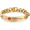 Gold, variant on Vagzen Stainless Steel Medical Alert ID Bracelet for Men Women, Engraved Diabetic Type 2
