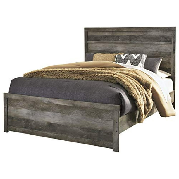 Ashley Furniture Design B440 Wynnlow Casual Queen Panel Bed Gray Walmart Com Walmart Com