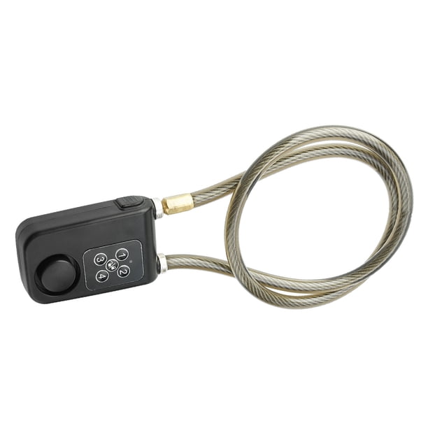 Antivol à Chaîne 80 Cm – Acier Inox Trempé, Cadenas + 2 Clés, Diamètre 5 Mm, Pour Vélo/moto/garage