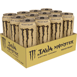 (12 Cans) Java Monster Mean Bean, Coffee + Energy Drink, 15 fl oz ...