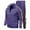 Purple, variant on ibiyuan Mens 2 Piece Outfits Matching Outfits Casual Sweatsuit Long Sleeve Hoodies and Sweatpant Set Walking Sets,Light Green