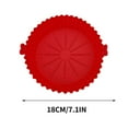 thumbnail image 3 of Xihbxyly Revestimiento para Freidora, Antiadherente, Apto para Alimentos, Fácil de Limpiar y Apto para Lavavajillas, Alternativa Ecológica Al Papel de Horno, Apto para Freidoras de 19 Cm, Tamaño de 1, 3 of 5