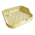 thumbnail image 4 of oshhnii Dog Potty Pad Pet Training Pad Holder with Protection Wall Every Side Mesh Grids Yellow, 4 of 9