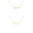 thumbnail image 4 of Collar de constelación Qarigey, material aleación, color oro y plata, regalo exquisito, 4 of 6