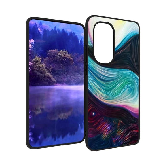 Abstract111-5 Phone Case, Degined for Motorola Moto Edge 2022 Case Men Women, Flexible Silicone Shockproof Case for Motorola Moto Edge 2022