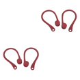 thumbnail image 3 of maskred 2Pcs Protective Earhooks Holder Secure Fit Hooks for Wireless Red 2Set, 3 of 6