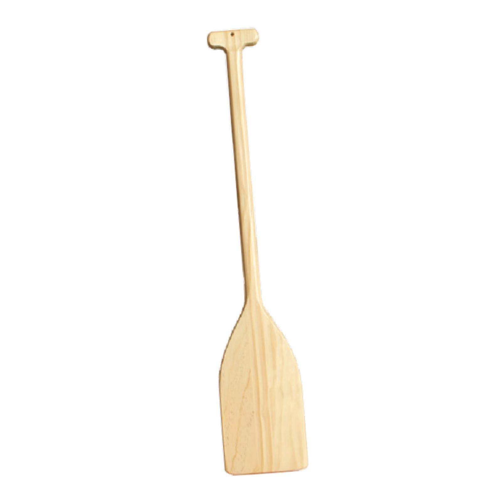 Baoblaze Wood Paddle 80 cm Lightweight Wood Paddle Stylish Handheld Beach Decoration Boat Wood Color