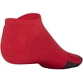 thumbnail image 4 of Calcetines Under Armour Performance Tech No Show, 6 pares, rojos, 4 of 5