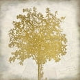 thumbnail image 2 of Allen, Kimberly 12x12 White Modern Wood Framed Museum Art Print Titled - Tree Silhouette Gold 4, 2 of 4