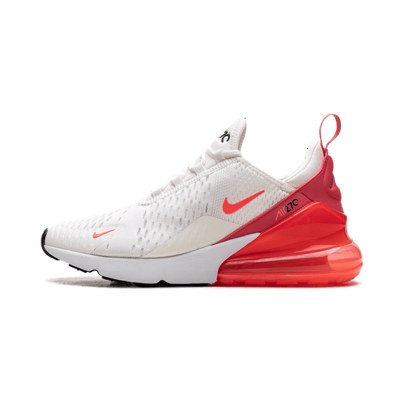 NIKE WOMENS AIR MAX 270 WMNS "Sail Aster Pink White Hot Punch" AH6789 122 from Stadium Goods
