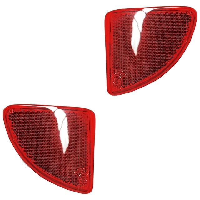 Par de Cuartos Kangoo 2009 A 2015 Renault Reflejante Genérica .