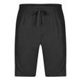 thumbnail image 4 of WXLWZYWL Mens Plus Size Sports Shorts Drawstring Casual Classic Cargo Fishing Stretch Shorts Workout Breathable Athletic Running Shorts, 4 of 6