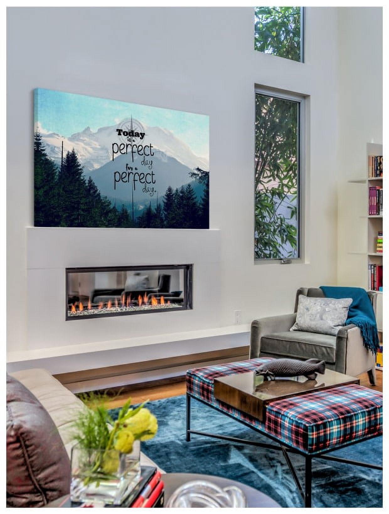 "A Perfect Day" Painting Print on Wrapped Canvas