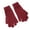 Red, variant on WREESH Women's Solid Color Warm Winter Touchscreen Knit Gloves Soft and Stylish Insulated Gloves Beige