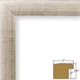 thumbnail image 4 of Craig Frames 23247944 14 x 18 Inch Scratched Silver Picture Frame Matted to Display a 10 x 13 Inch Photo, 4 of 4