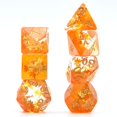 thumbnail image 1 of Ensemble de dés Polyédriques Feuilles d'Automne pour Donjons et Dragons, 1 of 3