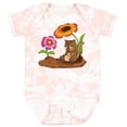 thumbnail image 3 of Inktastic Cute Chipmunk on Lunch Break with Flowers Boys or Girls Baby Bodysuit, 3 of 5