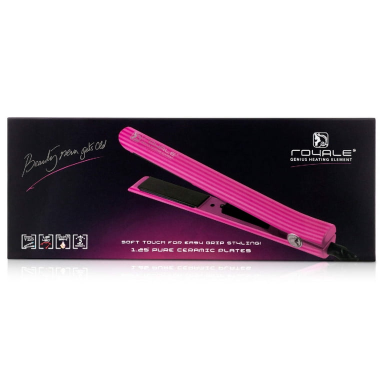 Platinum Genius Heating Element Hair Straightener with 100