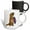 Multicolor, variant on 3drose, Cool Humorous Sea Otter with Colorful Fish Cartoon, 11oz Mug