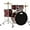 Ruby Red, variant on Pacific Drums and Percussion by DW Encore Complete 5-Piece Drum Set with Chrome Hardware and Cymbals, Royal Blue