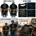 thumbnail image 5 of Funny Fishing T Shirt for Men Dad Graphic Fisherman Tee I Don't Need Therapy Go Fishing Shirt Gift, 5 of 7